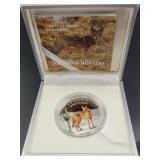 2013 LE COYOTE 20 GRAM SILVER PROOF ROUND