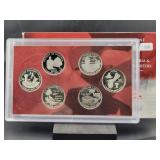 2009 SILVER PROOF D.C. & U.S. TERRITORIES QUARTERS