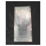 SCOTTSDALE 100 TROY OZ. 999 FNE SILVER BAR -