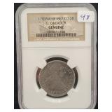 1783MO FF MEXICO 2R - EL CAZADOR - NGC: GENUINE