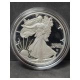 2025-W PROOF SILVER EAGLE WITH BOX AND COA