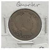 1907 BARBER QUARTER