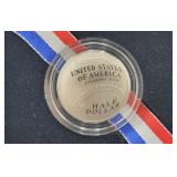 2014 BASEBALL HALL OF FAME PROOF CLAD HALF-DOLLAR