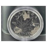 2013 CANADIAN 25YR ANNIV. 1 OZ SILVER ROUND