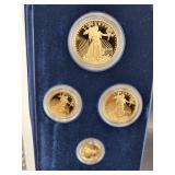 2012 AMERICAN EAGLE GOLD PROOF 4 COIN SET