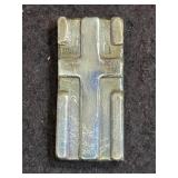 CROSS SILVER BAR 62.9 GRAMS .999 FINE SILVER