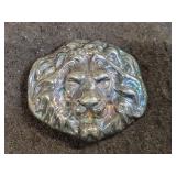 LION HEAD SILVER ROUND 69.9 GRAMS .999 FINE SILVER