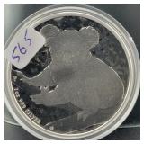 2009 AUSTRAILIA 1 OZ KOALA SILVER ROUND