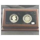 LIBERTY DOLLAR FINANCIAL ASSOC. (2) 1 OZ SILVER