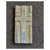 SILVER CROSS BAR 62.7 GR .999 FINE SILVER