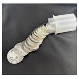 ROLL OF (20) 1 OZ SILVER BUFFALO ROUNDS