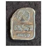 REFORMED MEDALS LOGO BAR 31.2 GR .999 FINE SILVER