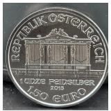 2015 AUSTRIA 1 OZ SILVER ROUND