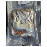 LHB 1.47 OZ SKULL SILVER BLOCK .999 FINE SILVER