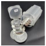 (10) 2021 AUSTRIA 1 OZ SILVER ROUNDS