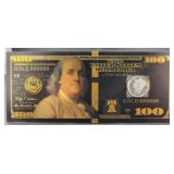 LIMITED EDITION FOIL NOTE W. 1/10 OZ MERCURY