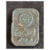 LOST COAST TREASURES SILVER BAR 62.4 GR .999 FINE