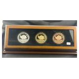 TEA PARTY ROUNDS - ALL 3 ARE 1 OZ COPPER