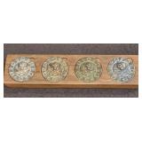 2023 MURDER MOUNTAIN MEDALS - 4 SKULL & CROSSBONE