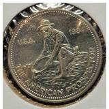 1984 ENGELHARD "PROSPECTOR" 1 OZ SILVER ROUND