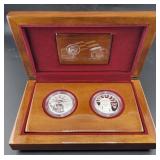 2007 AMERICAN EAGLE 10TH ANNIV, PLATINUM COIN SET