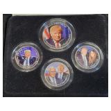 DONALD TRUMP 45TH PRESIDENT US COIN COLLECTION