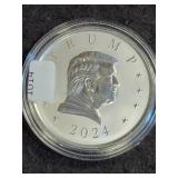 2024 TRUMP 1 OZ SILVER ROUND