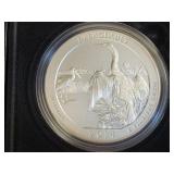 2014 FLORIDA EVERGLADES 5 OZ SILVER ROUND