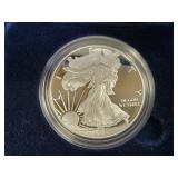 2013-W PROOF SILVER EAGLE W/ BOX & COA