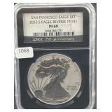 2012-S SILVER EAGLE REVERSE PROOF