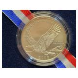 2008 BALD EAGLE COMM. UNC SILVER DOLLAR