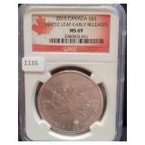 2015 SILVER CANADA MAPLE LEAF EARLY RELEASES