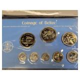 1977 COINS OF BELIZE FROM THE FRANKLIN MINT