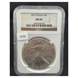 2015 SILVER EAGLE NGC: MS69