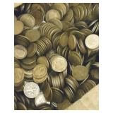24.75 LBS OF MIXED SILVER DIMES -
