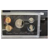 1992 MINT SILVER PROOF SET
