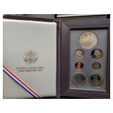 1989 US MINT PRESTIGE SET W/ BOX & COA