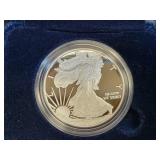 2011-W PROOF SILVER EAGLE W/ BOX & COA