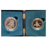 1995 CIVIL WAR COMMERATIVE COINS - SILVER PROOF