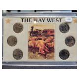 THE WAY WEST 6 BUFFALO NICKEL COLLECTION