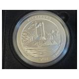 2011 MISSISSIPPI VICKSBURG 5 OZ SILVER ROUND