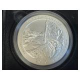 2010 ARIZONA GRAND CANYON 5 OZ SILVER ROUND