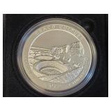 2012 NEW MEXICO CHACO CULTURE 5 OZ SILVER ROUND