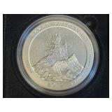 2012 HAWAII VOLCANOES 5 OZ SILVER ROUND