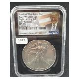 2021W TYPE II SILVER EAGLE EARLY RELEASES NGC MS69