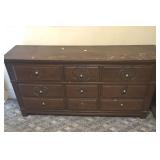 BASSET DRESSER & CHEST - NEEDS REFINISHED