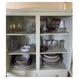 HOOSIER STYLE CHINA CABINET 31X13X65