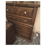 2 CHEST OF DRAWER - NEEDS REFINISHED