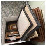 BOX OF ASST. PICUTRE FRAMES
