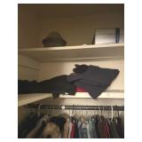 CONTENTS OF CLOSET: LADIES COATS & JACKETS